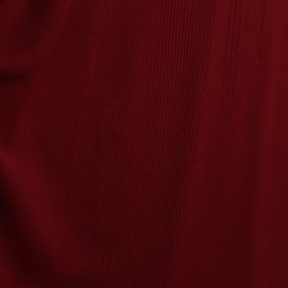 PGA Tour Shirt Men's Medium Red Long Sleeve Solid Golf Polo - Picture 3 of 10